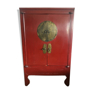 Armoire chinoise rouge