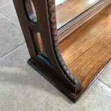 Old wall mirror shelf