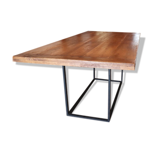Table rustique chêne - massif