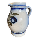 Stoneware wine pitcher