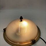 Holophane glass ceiling light