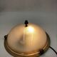 Holophane glass ceiling light