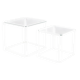 1960s pair of “Isocele” side tables by Max Sauze, France