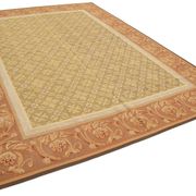 Handmade European Vintage Aubusson Kilim 260 cm x 363 cm
