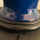 Cracked ceramic lamp base, 1970