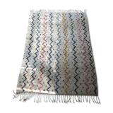 Tapis berber zigzag multi couleur