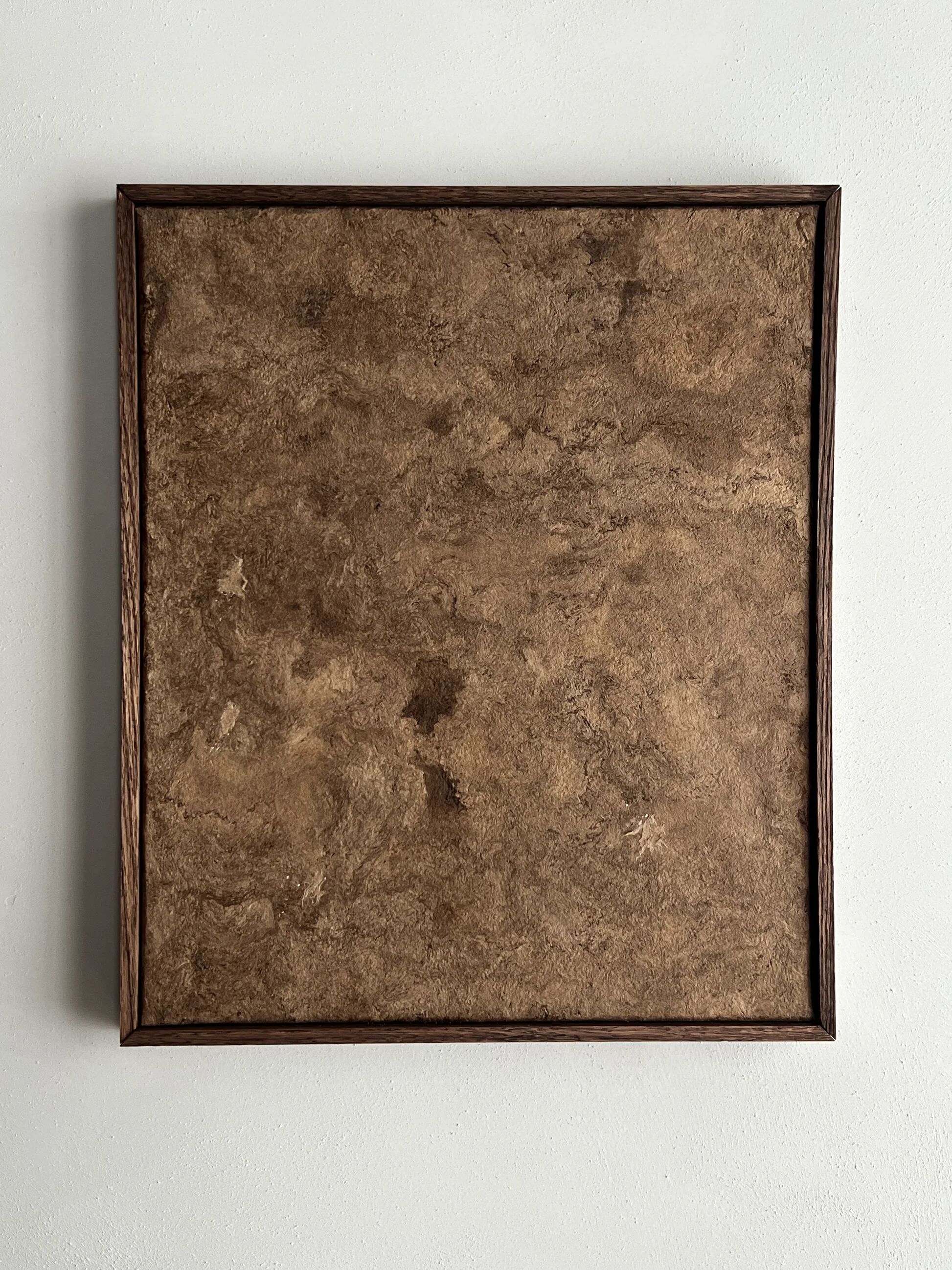 Artwork made of bark paper