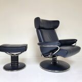 Stressless Jazz relax armchair Large with ottoman