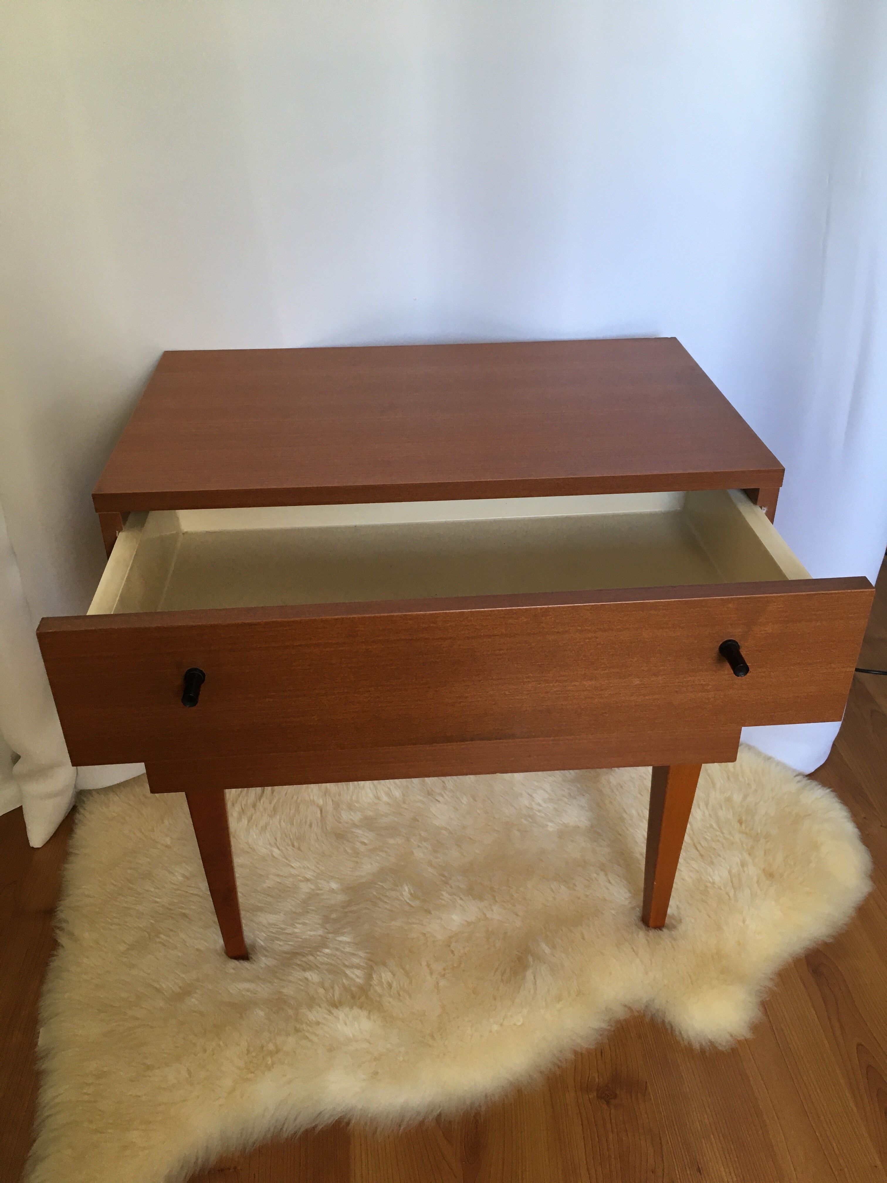 Vintage bedside table