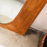 Old oak mirror