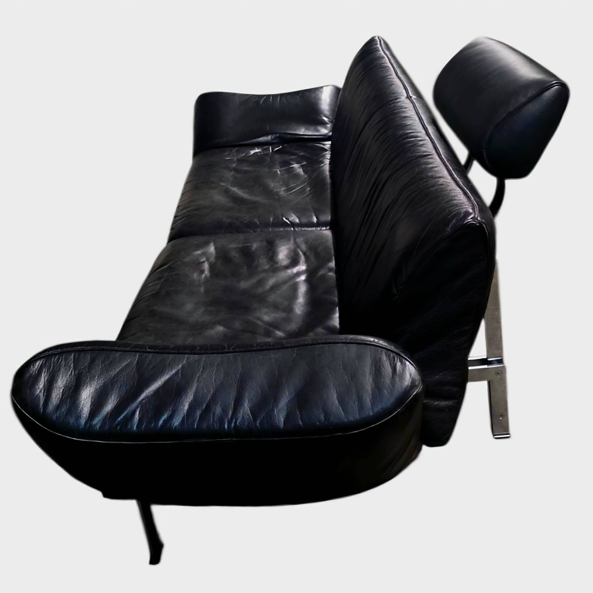 Canapé Iconique de Sede DS-140 (Noir)– Circa 1980