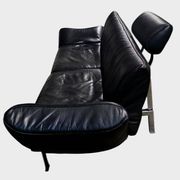 Canapé Iconique de Sede DS-140 (Noir)– Circa 1980