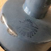 Vintage industrial factory ceiling lamp from wikasy a23, 1960s