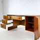 60s oak office