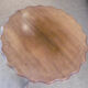 Table gueridon avec plateau abattant
