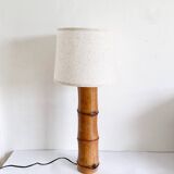 Lampe de table en bambou