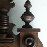 Fronton de meuble en bois 33 cm