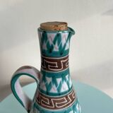 Ceramic bottle with spout by Robert Picault – Vallauris, m