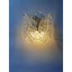 Mid-Century Modern Style “Nuvoletta” Glass Disc Wall Sconce