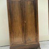 Grande armoire en bois massif XIXe Biedermeier