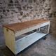 Table de drapier vintage / Îlot de cuisine – Années 1930