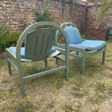 Pair of vintage Baumann armchairs, Argos model