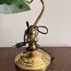 Old Notary Lamp Banker Desk Opaline Green Emeralite