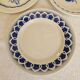 Set of 12 mismatched dinner plates