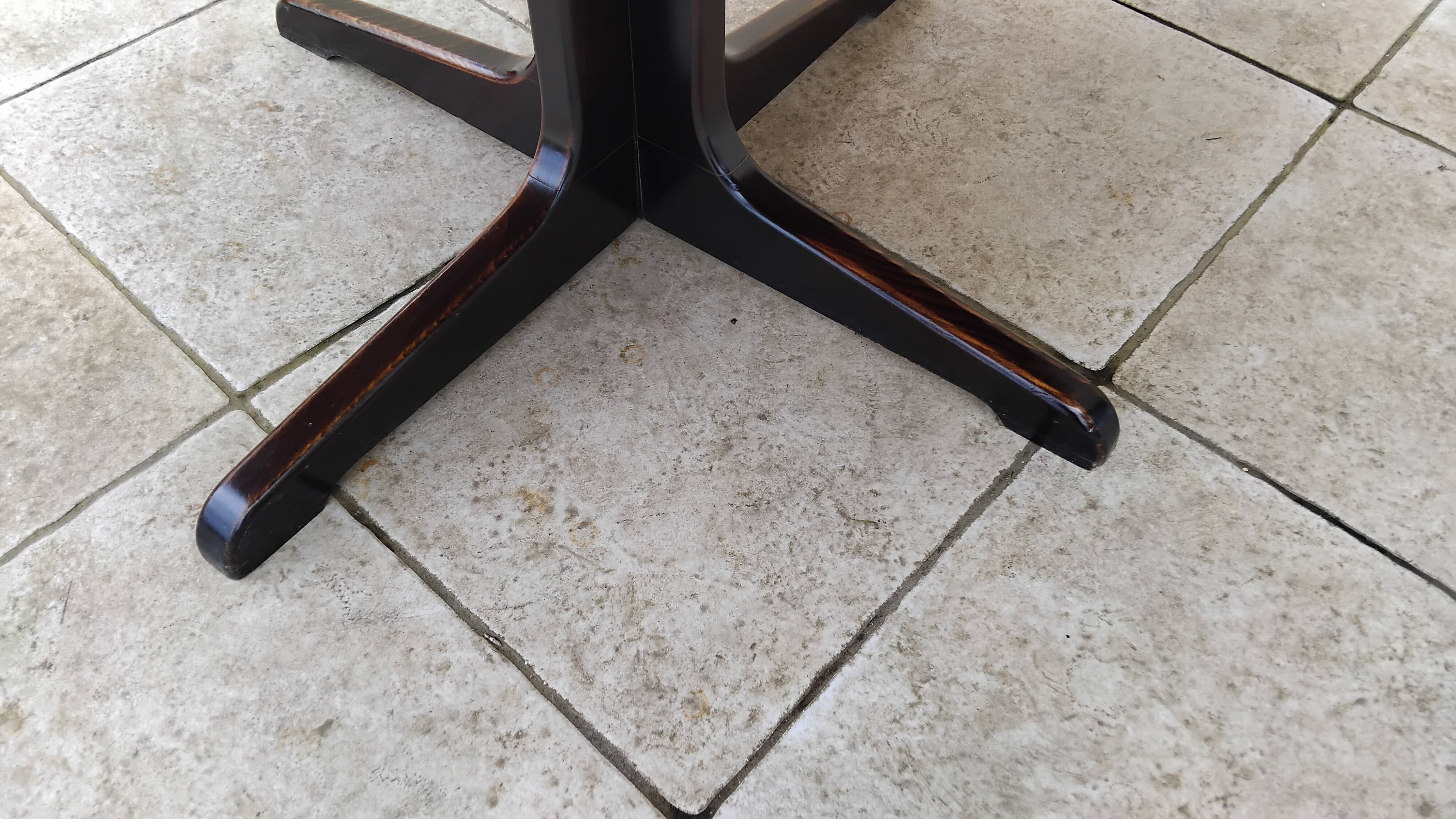 Table extensible vintage de style Baumann scandinave