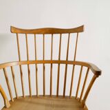 Danish Mid Century Wooden "3250" Windsor Chair by Børge Mogensen, 1960s