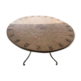 Table fer forgé / céramique