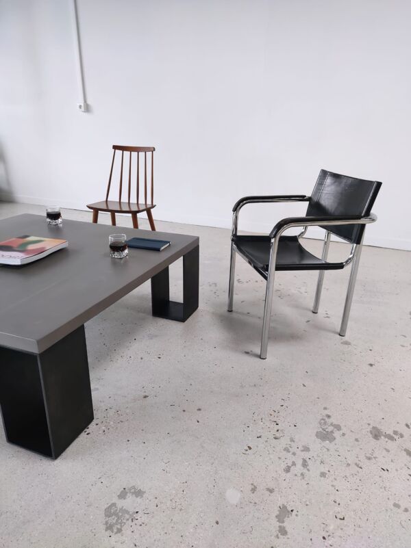 fauteuil De bureau cuir Noir