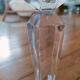 Candle holder solid crystal chandelier plain of boheme empery