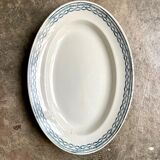 Oval dish St Amand & Hamage in iron earth