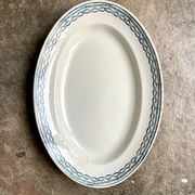 Oval dish St Amand & Hamage in iron earth