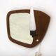 Scandinavian teak mirror, 38x62cm, Sweden, 1950