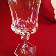 Set of 6 stemmed glasses in crystal "villeroy & boch"