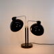 Double desk lamp, Bauhaus, by Christian Dell, model 6660 Super, original edition Kaiser Idel
