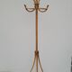 Vintage rattan coat rack - 1950s