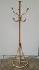 Vintage rattan coat rack - 1950s
