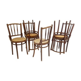 Set of 6 chairs bistro