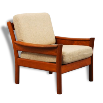 Chair teak manufactured by Dyrlund, Denmark