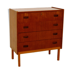 Commode en teck, Suède,