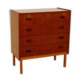 Commode en teck, Suède, 1960