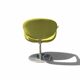 Little Tulip armchair by Pierre Paulin for Artifort in green fabric.