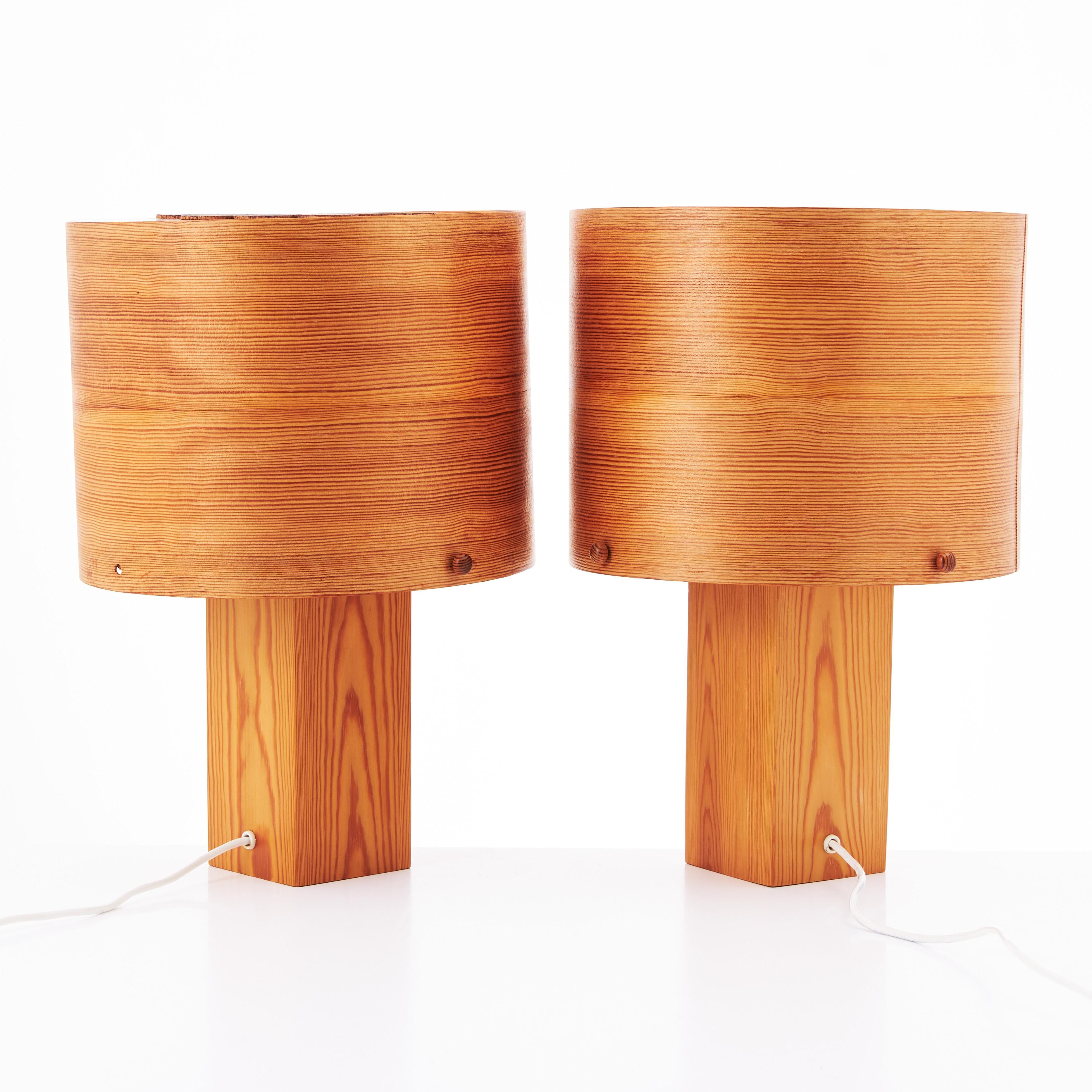 Anonymous table lamps France 1970