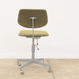 Chaise de bureau pivotante midcentury par Kovona années 1950