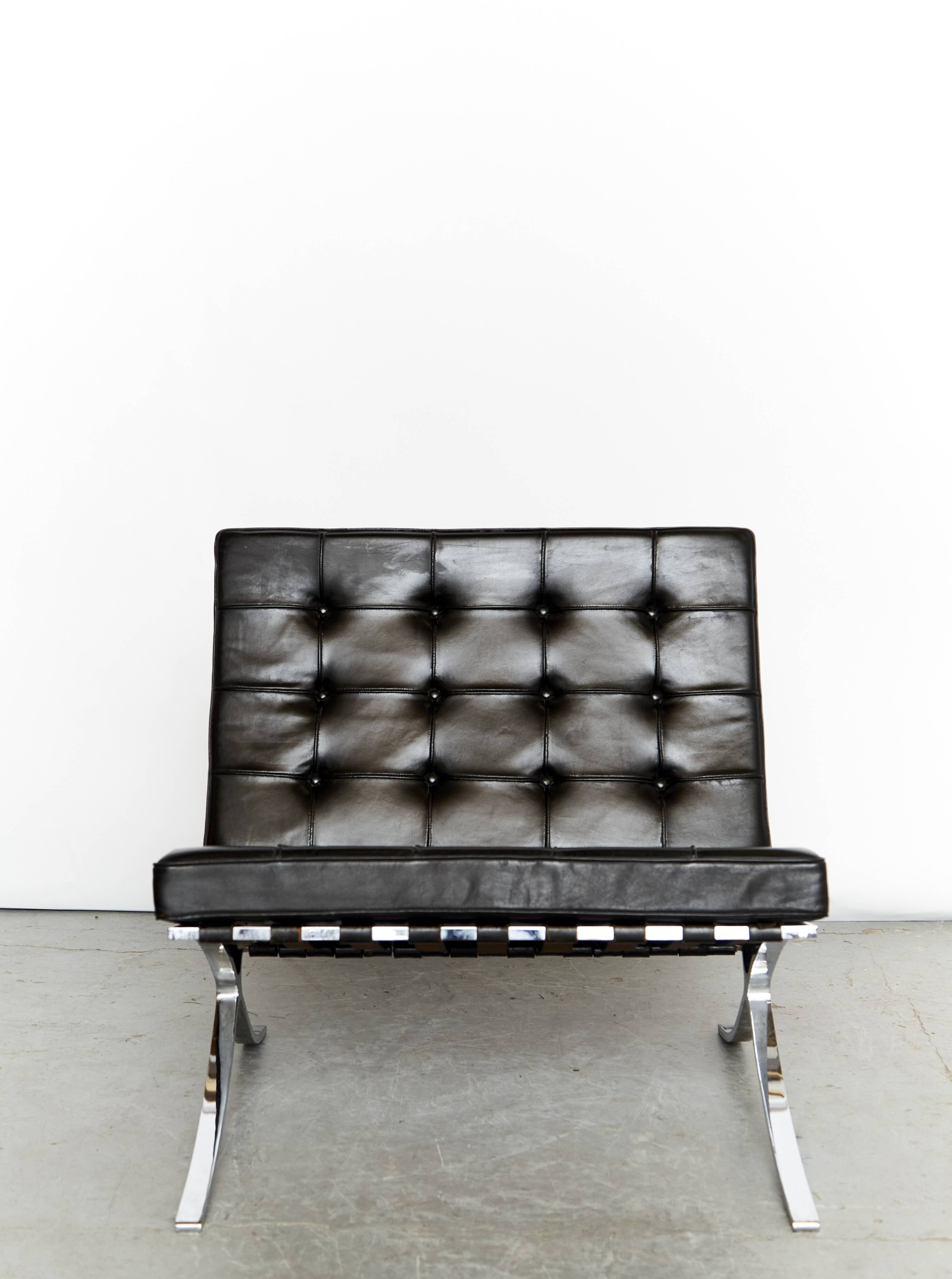 Ludwig Mies van der Rohe MR90 Barcelona Chair for Knoll International