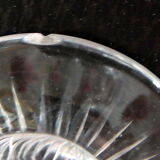 6 old conical lenses faceted height 9 cm