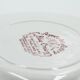 set of 4 plates royal art pottery onion blu